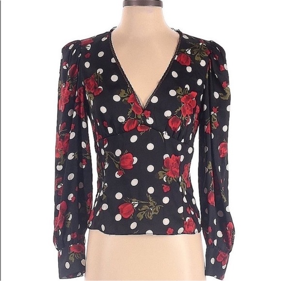 NWOT Zara Blouse Romantic style - Picture 1 of 13